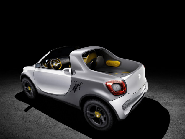 Обои картинки фото smart for-us concept 2012, автомобили, smart, 2012, concept, for-us