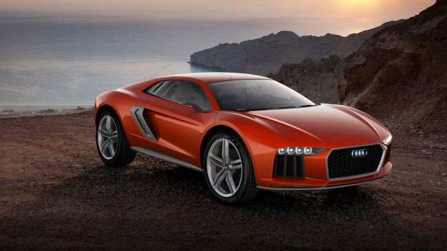 Обои картинки фото audi nanuk quattro concept 2013, автомобили, 3д, графика, 2013, concept, quattro, nanuk, audi