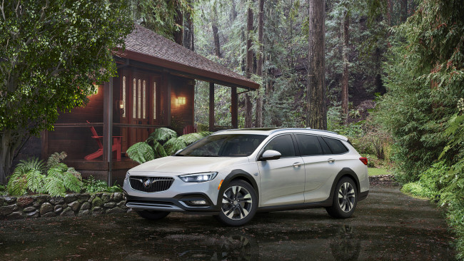 Обои картинки фото buick regal tourx 2018, автомобили, buick, regal, tour, x, 2018