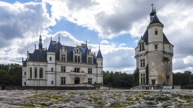 Обои картинки фото chateau de chenonceau, города, замки франции, chateau, de, chenonceau