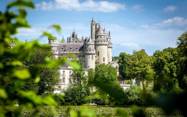 Обои картинки фото pierrefonds castle, chateau de pierrefonds, города, замки франции, pierrefonds, castle, chateau, de