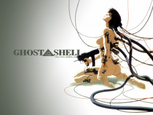 Картинка аниме ghost in the shell