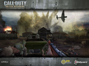 Картинка call of duty united offensive видео игры