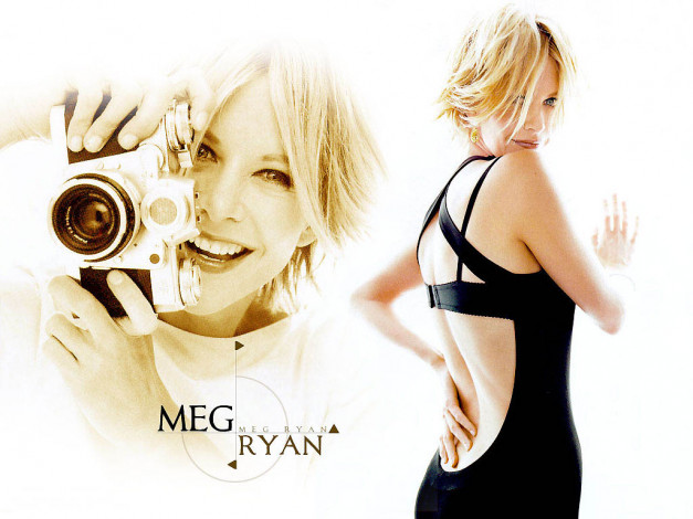Обои картинки фото Meg Ryan, девушки