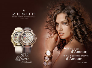 обоя zenith, queen, of, love, watches, бренды