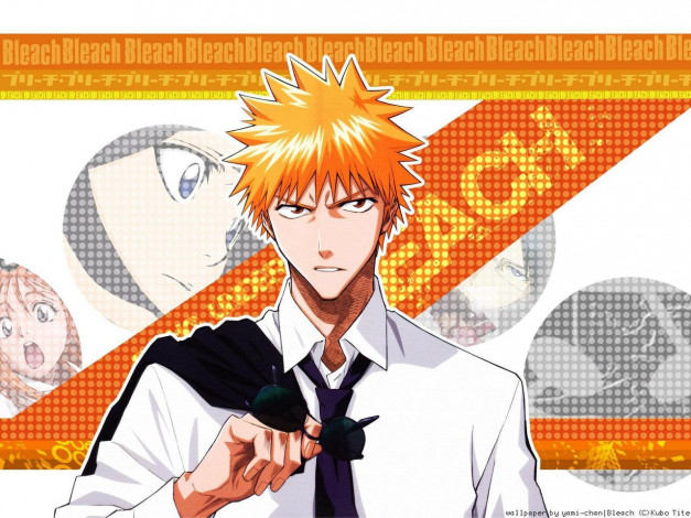 Обои картинки фото аниме, bleach