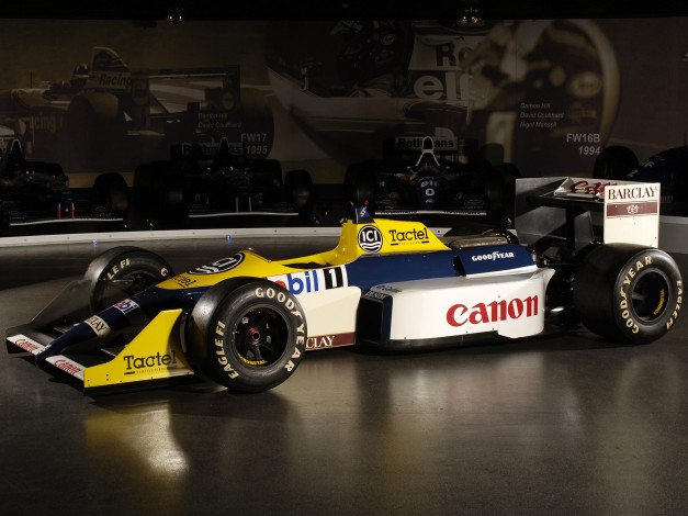 Обои картинки фото williams, fw11c, автомобили, formula