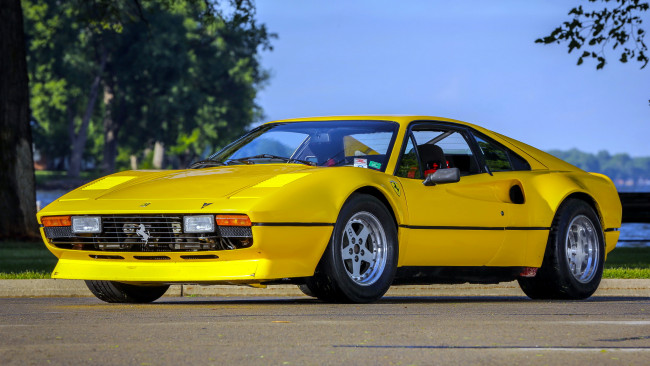 Обои картинки фото ferrari, 308, автомобили, s, p, a, гоночные, спортивные, италия