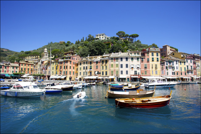 Обои картинки фото portofino, italy, корабли, порты, причалы, liguria, italia, портофино, лигурия, италия, бухта, здания, набережная, лодки, катера
