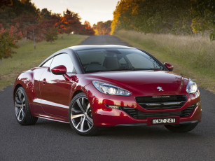 Картинка автомобили peugeot красный -spec rcz au