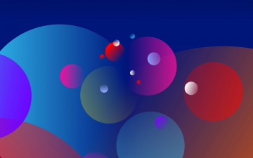 Картинка 3д+графика абстракция+ abstract объем узор свет круг цвет