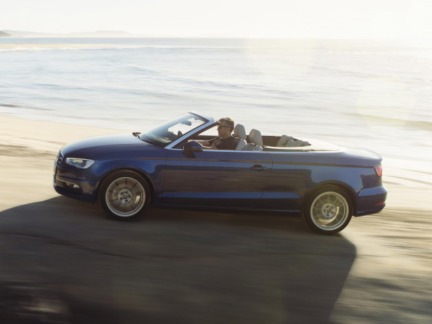 Обои картинки фото автомобили, audi, 2014г, 2-0, cabriolet, a3, tdi, au-spec, 8v