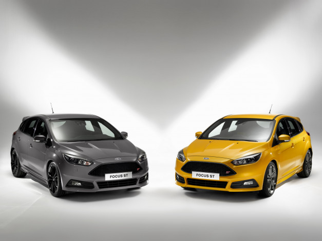 Обои картинки фото автомобили, ford, st, 2014г, focus