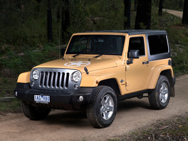 Обои картинки фото автомобили, jeep, 2014г, jk, au-spec, freedom, wrangler