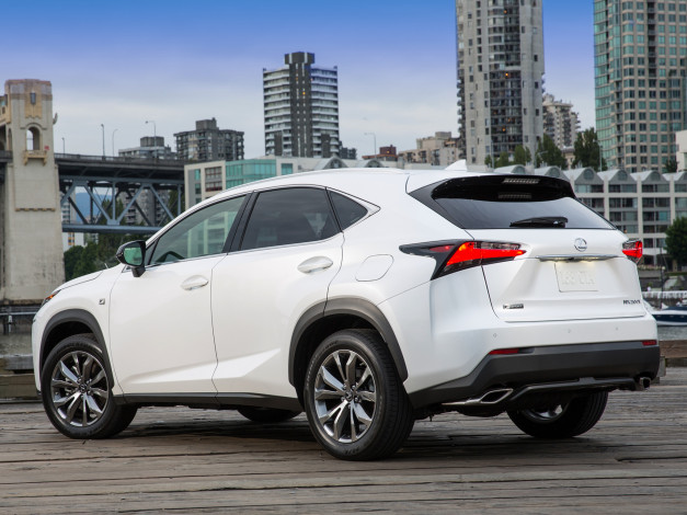 Обои картинки фото автомобили, lexus, 2015г, nx, 200t, f-sport, светлый