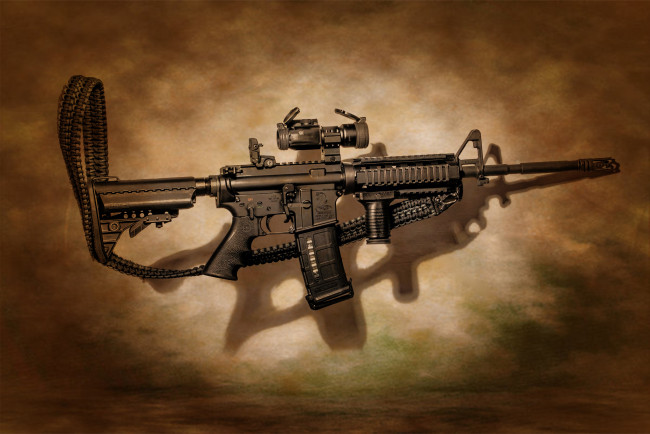 Обои картинки фото bushmaster patrolman`s carbine, оружие, автоматы, автомат