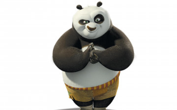обоя kung fu panda, мультфильмы, персонаж