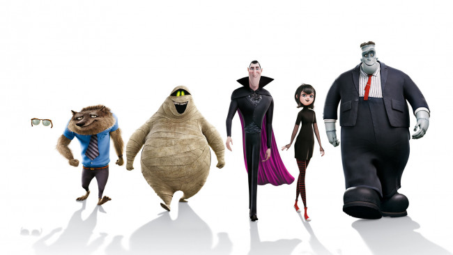 Обои картинки фото мультфильмы, hotel transylvania 2, персонажи