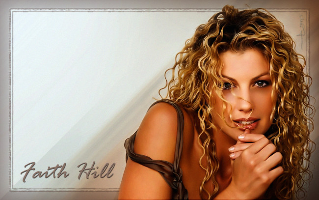 Обои картинки фото faith hill, музыка, певица, сша