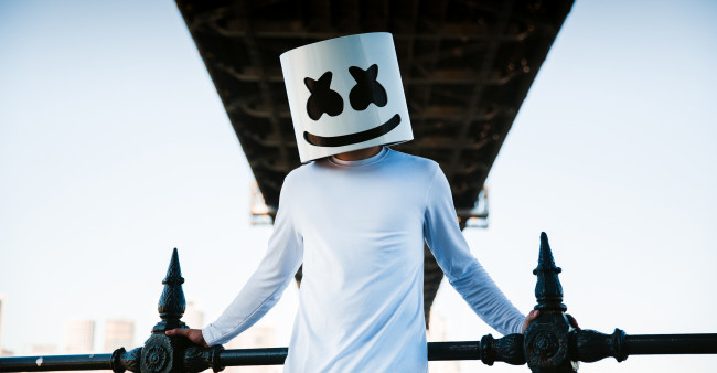 Обои картинки фото музыка, dj marshmello, диджей