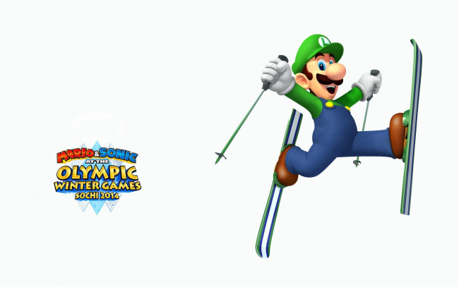 Обои картинки фото mario & sonic at the olympic games, видео игры, персонаж