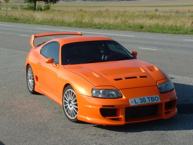 Обои картинки фото toyota, supra, автомобили