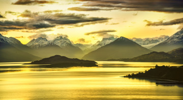 Картинка природа реки озера озеро горы новая зеландия new zealand