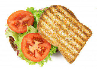 Картинка еда бутерброды гамбургеры канапе помидоры бутерброд салат мясо