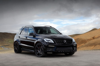 Картинка 2013 mercedes benz ml 63 amg inferno автомобили горы дорога мерседес