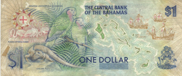 Картинка разное золото купюры монеты багамы доллары банкнота деньги