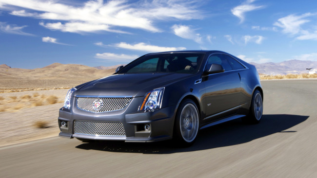 Обои картинки фото cadillac, cts, coupe, автомобили, детройт, сша, легковые, general, motors