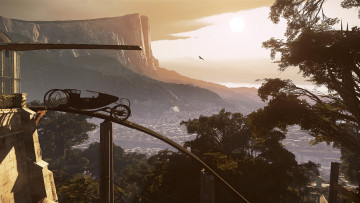 обоя видео игры, dishonored 2, пейзаж