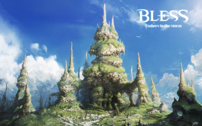 Обои картинки фото видео игры, bless online, bless, online, арт, action, ролевая