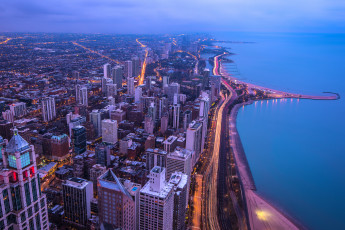 обоя chicago`s gold coast, города, Чикаго , сша, побережье