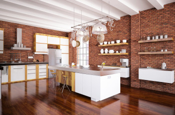 Картинка интерьер кухня дизайн уют стиль