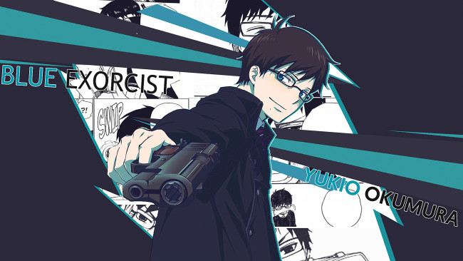 Обои картинки фото аниме, ao no exorcist, юкио