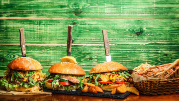 Картинка еда бутерброды +гамбургеры +канапе гамбургеры