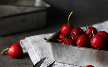 Картинка еда вишня +черешня вишни