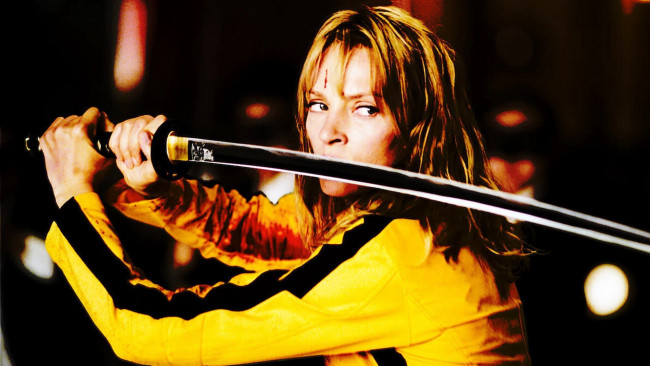 Обои картинки фото кино фильмы, kill bill,  vol,  1, девушка, меч