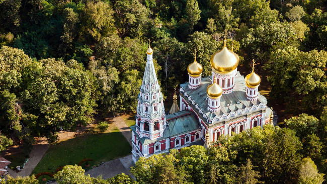 Обои картинки фото thracian kings shipka church, bulgaria, города, - православные церкви,  монастыри, thracian, kings, shipka, church