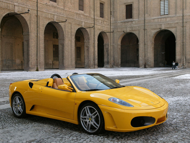 Обои картинки фото ferrari, f430, spyder, автомобили