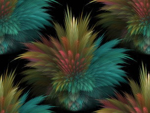 Картинка 3д графика fractal фракталы узор фрактал цвета тёмный