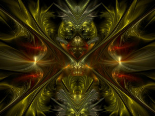 Картинка 3д графика fractal фракталы узор цвета тёмный фрактал