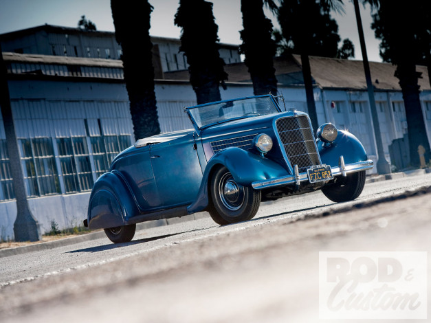 Обои картинки фото 1935, ford, roadster, автомобили, классика