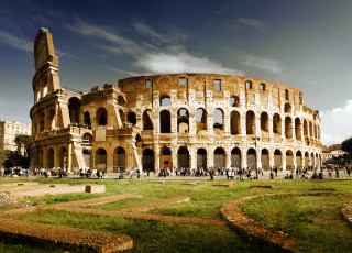 обоя города, рим, ватикан, италия, rome, italy, colosseum, колизей