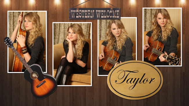 Обои картинки фото Taylor Swift, девушки, коллаж, блондинка
