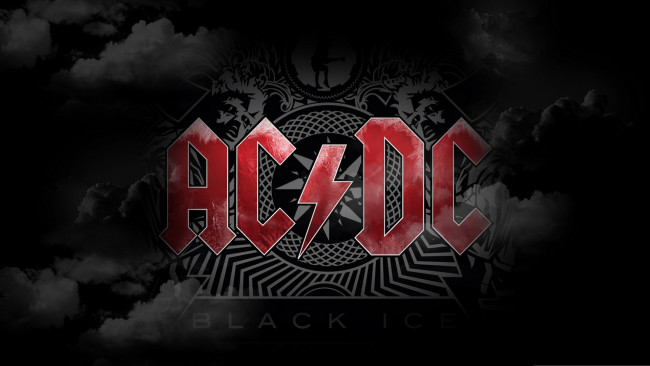 Обои картинки фото black, ice, музыка, ac, dc, альбом, группа, постер