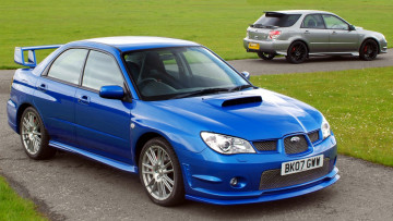 Картинка subaru impreza wrx sti автомобили Япония легковые fuji heavy industries