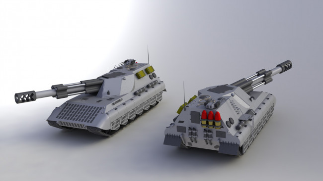 Обои картинки фото техника, 3d, танки