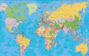 Картинка разное глобусы +карты материки
